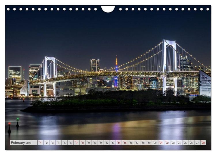 Produktbild: JAPAN Journey through time and beauty (Wall Calendar 2026 DIN A4 landscape), CALVENDO 12 Month Wall Calendar
