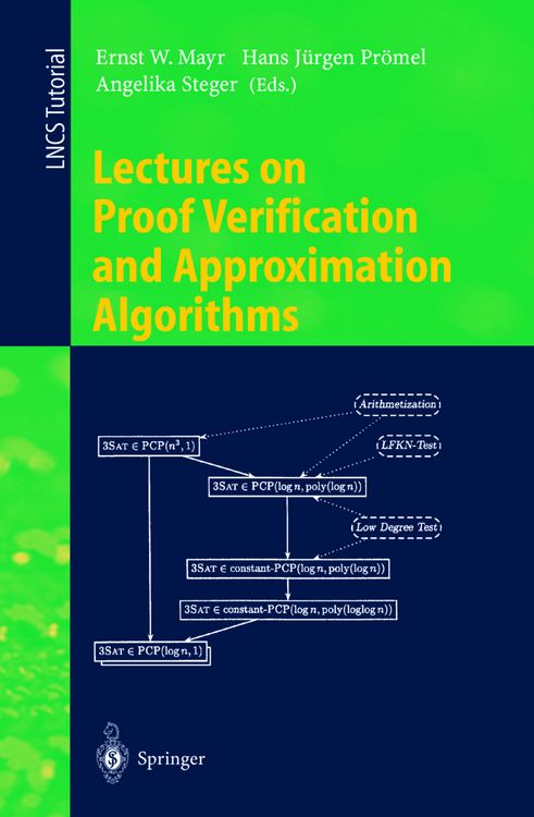 Produktbild: Lectures on Proof Verification and Approximation Algorithms