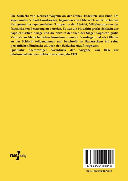 Produktbild: Die Schlacht von Deutsch-Wagram am 5. und 6. Juli 1809