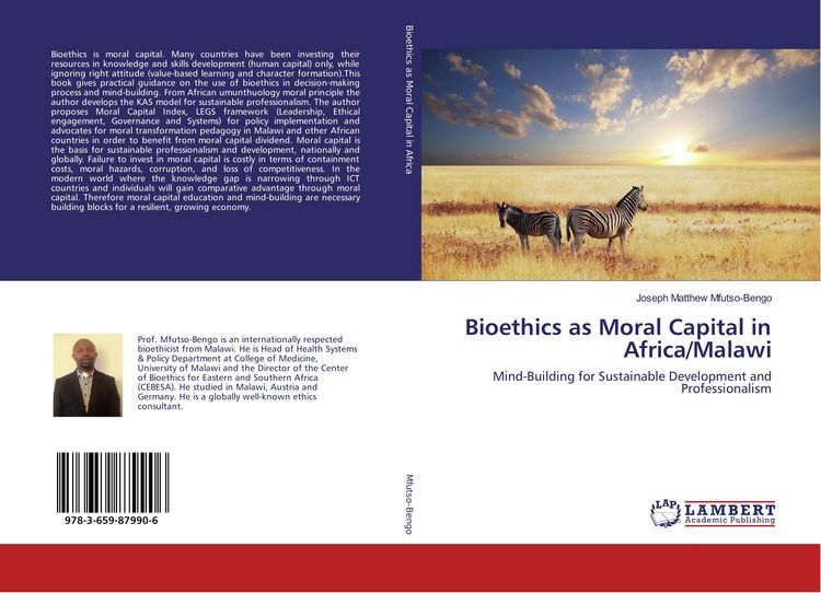 Produktbild: Bioethics as Moral Capital in Africa/Malawi