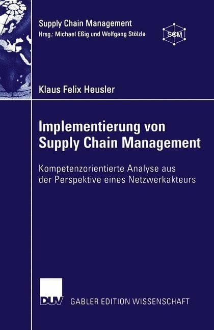 Produktbild: Implementierung von Supply Chain Management