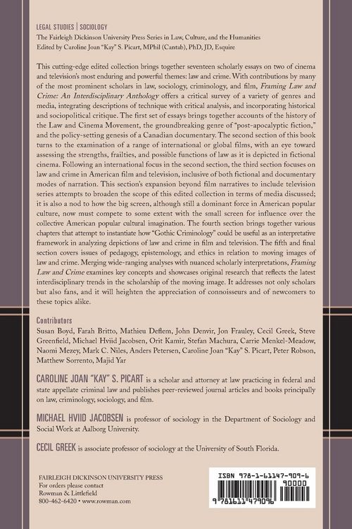 Produktbild: Framing Law and Crime