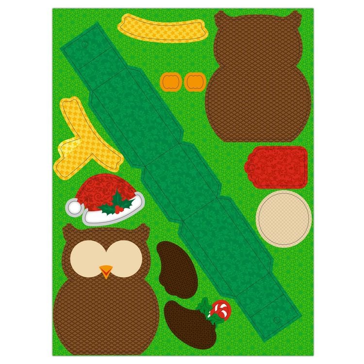 Produktbild: URSUS Geschenktaschen Paper gift boxes, Eulen