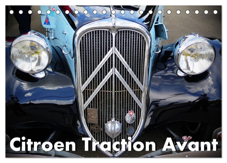 Produktbild: Citroen Traction Avant (Tischkalender 2026 DIN A5 quer), CALVENDO Monatskalender