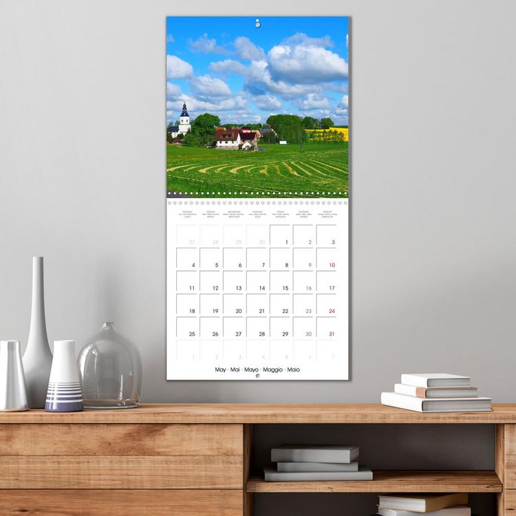 Produktbild: Saxony's rural idyll (Wall Calendar 2026 12 &times; 12 Inch) CALVENDO 12 Month Wall Calendar