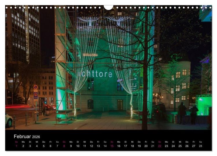 Produktbild: Luminale Frankfurt (Wandkalender 2026 DIN A3 quer), CALVENDO Monatskalender