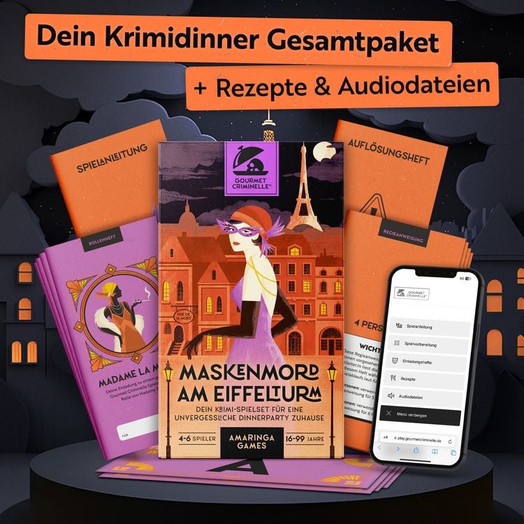 Produktbild: Gourmet Criminelle - Maskenmord am Eiffelturm