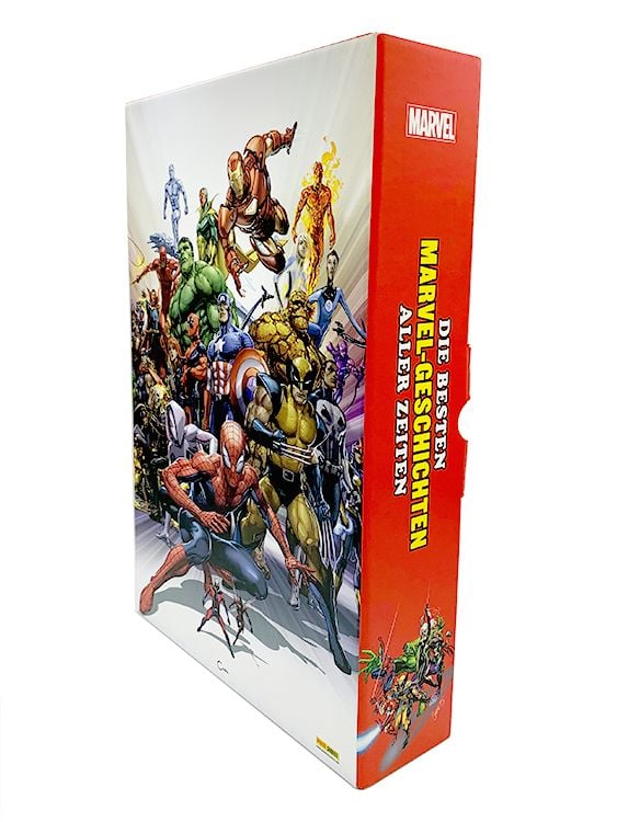 Produktbild: Die besten Marvel-Geschichten aller Zeiten: Marvel Treasury Edition
