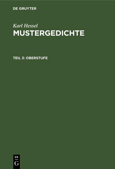 Produktbild: Oberstufe