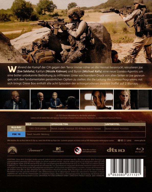 Produktbild: Special Ops: Lioness - Staffel 2 [2 BRs]