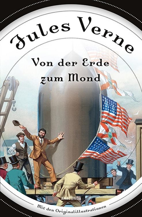 Produktbild: Jules Verne, Romane (20.000 Meilen unter den Meeren - In 80 Tagen um die Welt - Reise zum Mittelpunkt der Erde - Von der Erde zum Mond) (4 B&auml;nde im Schuber)