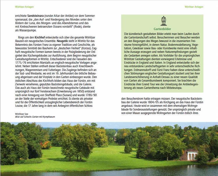 Produktbild: Das Gartenreich Dessau-W&ouml;rlitz