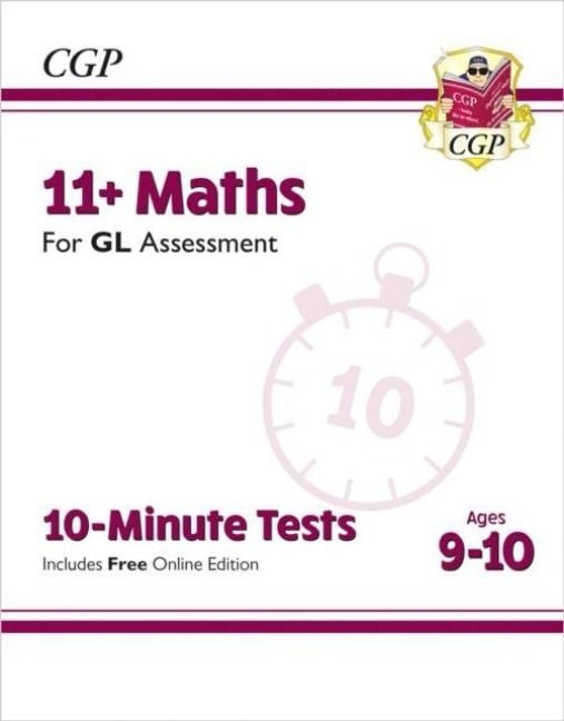 Produktbild: 11+ GL 10-Minute Tests: Maths - Ages 9-10 (with Online Edition)