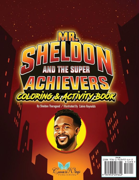 Produktbild: Mr. Sheldon and The Super Achievers Coloring & Activity Book