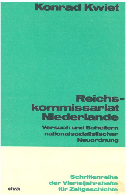Produktbild: Reichskommissariat Niederlande