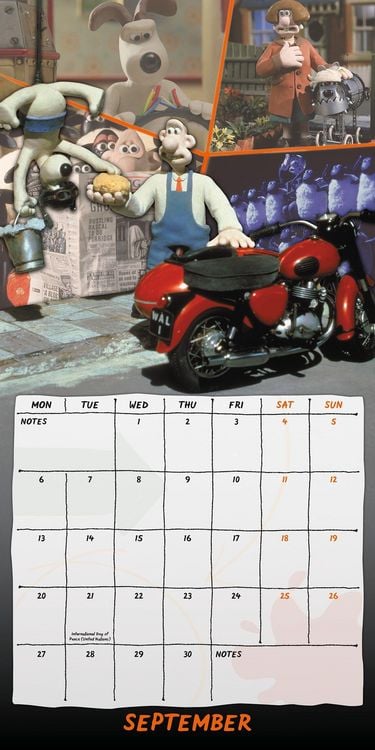 Produktbild: Wallace and Gromit 2027 &ndash; Wandkalender
