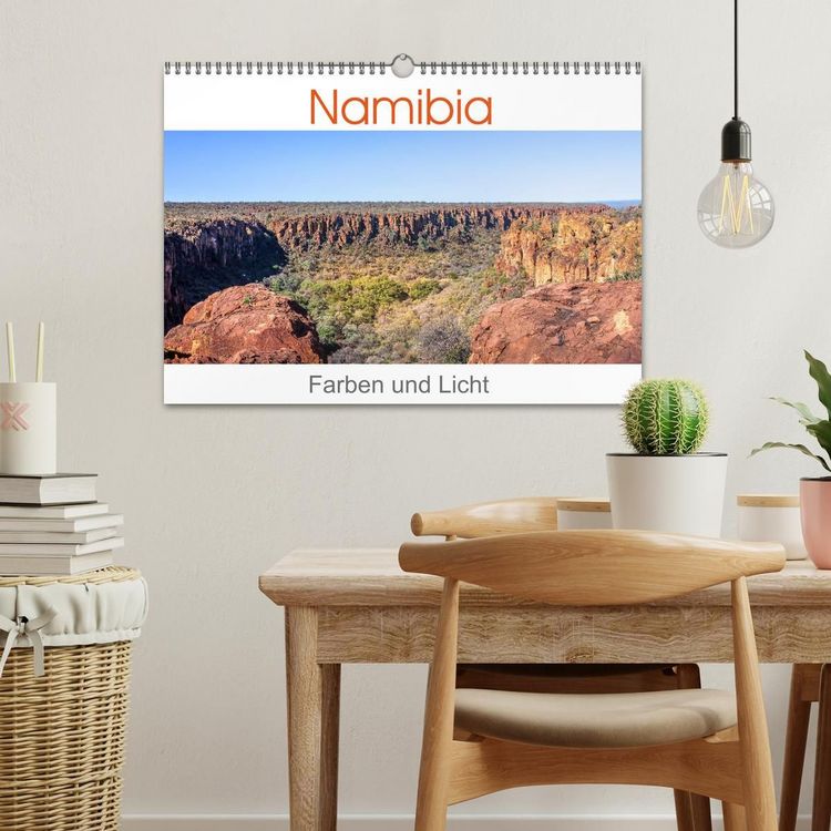 Produktbild: Namibia - Farben und Licht (Wandkalender 2027 DIN A3 quer), CALVENDO Monatskalender
