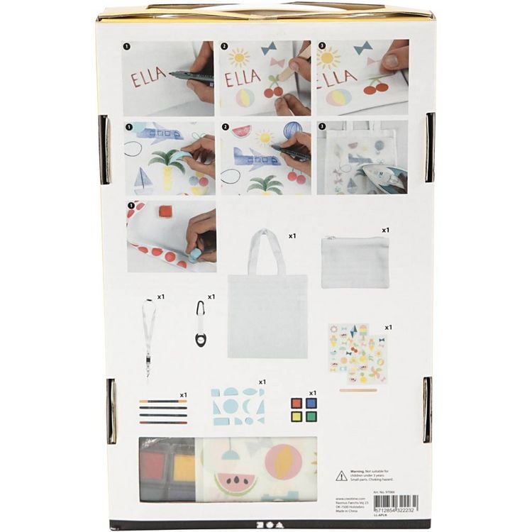 Produktbild: Creativ Company DIY Sets Konfektionsartikel DIY-Textil-Set, Kreativ Box
