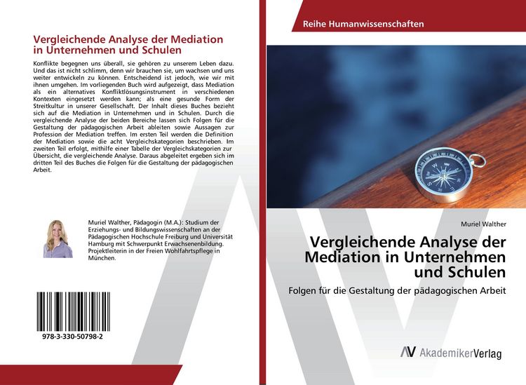 Produktbild: Vergleichende Analyse der Mediation in Unternehmen und Schulen