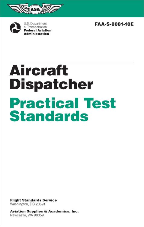 Produktbild: Aircraft Dispatcher Practical Test Standards (2024)