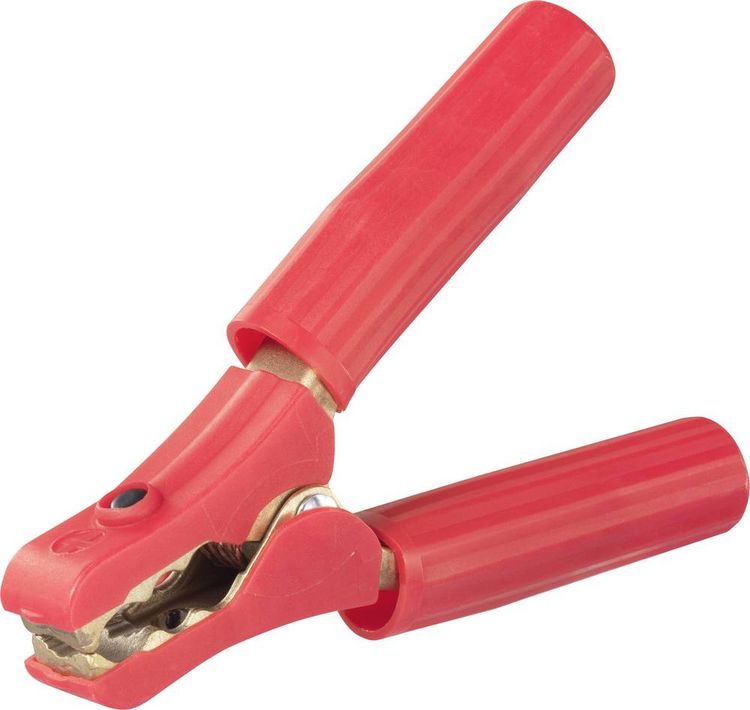 Produktbild: TRU Components Ladezange max. 1000 A/30 V/DC Schraub Rot 1000A Inhalt: 1St.