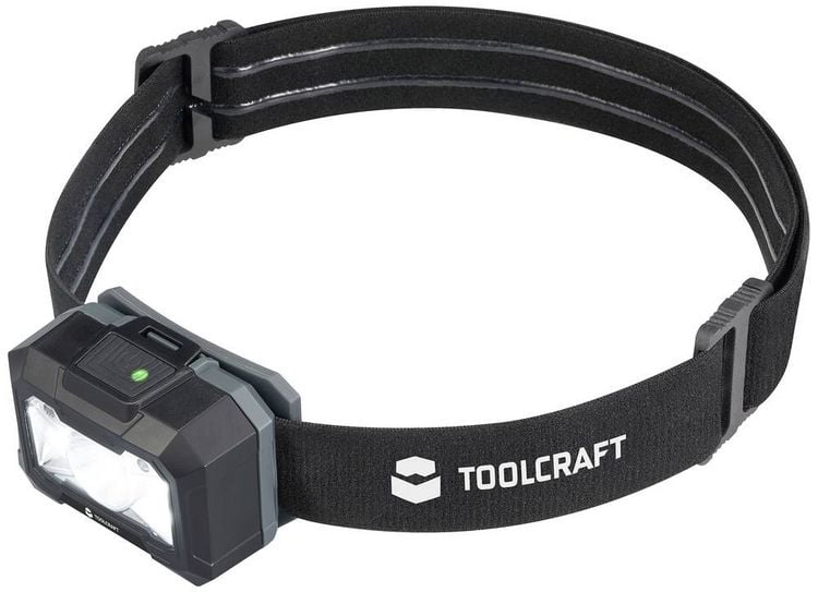 Produktbild: TOOLCRAFT TO-9664731 Stirnlampe Li-Ionen Akkus 400lm 30h TO-9664731