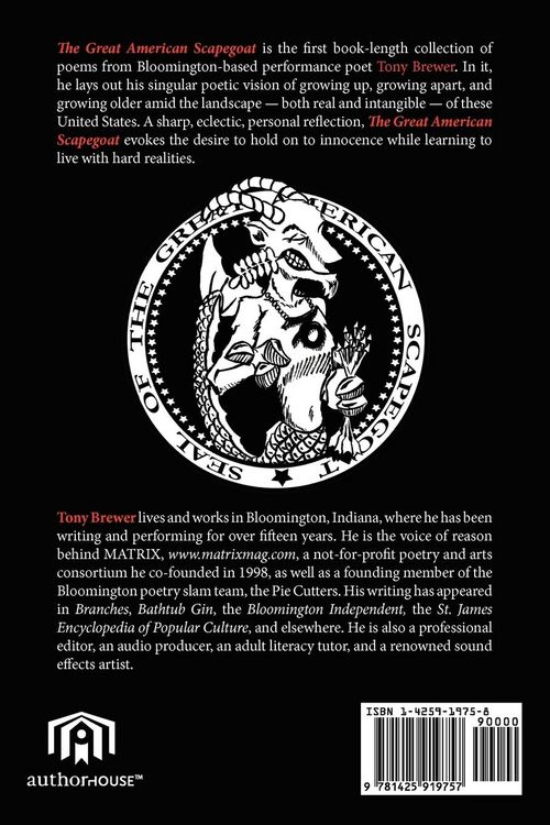 Produktbild: The Great American Scapegoat