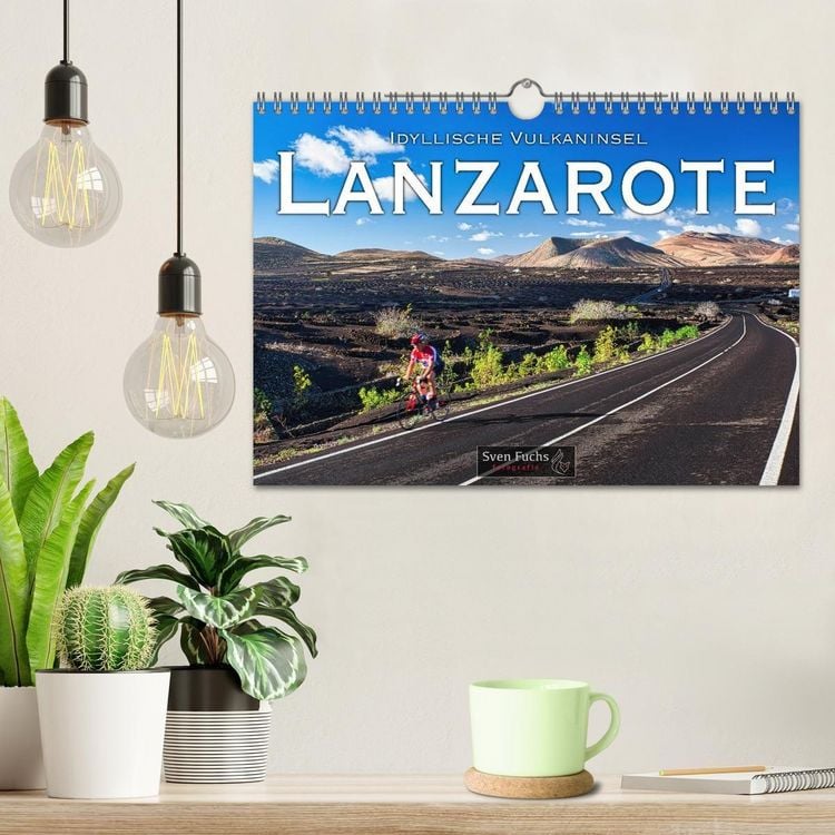 Produktbild: Idyllische Vulkaninsel Lanzarote (Wandkalender 2027 DIN A4 quer), CALVENDO Monatskalender