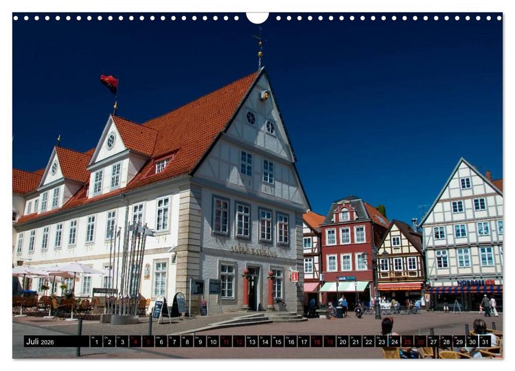 Produktbild: Celler Ansichten (Wandkalender 2026 DIN A3 quer), CALVENDO Monatskalender