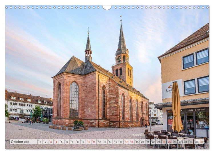 Produktbild: Zweibr&uuml;cken Impressionen (Wandkalender 2026 DIN A3 quer), CALVENDO Monatskalender
