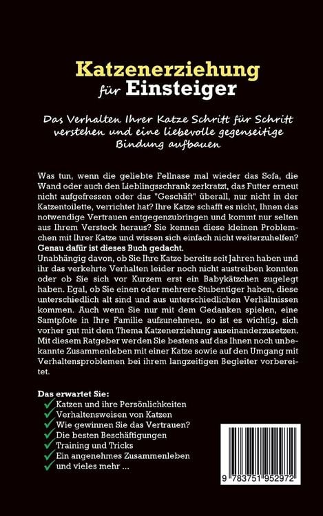 Produktbild: Katzenerziehung f&uuml;r Einsteiger: Das Verhalten Ihrer Katze Schritt f&uuml;r Schritt ve