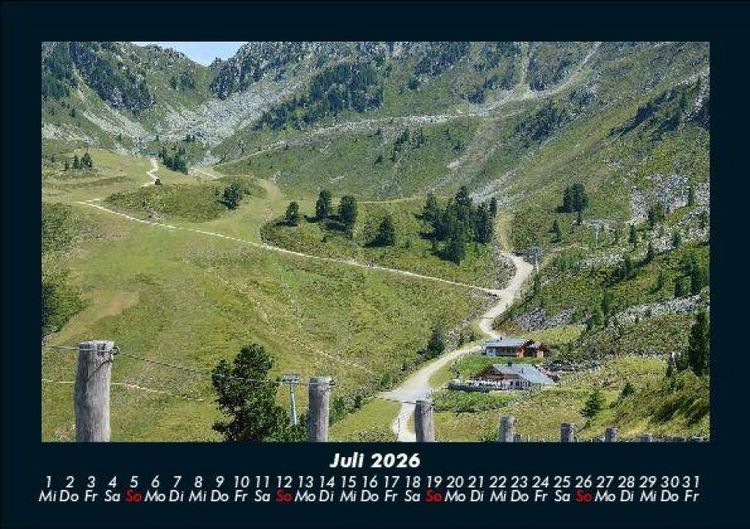 Produktbild: Wanderlust 2026 Fotokalender DIN A5