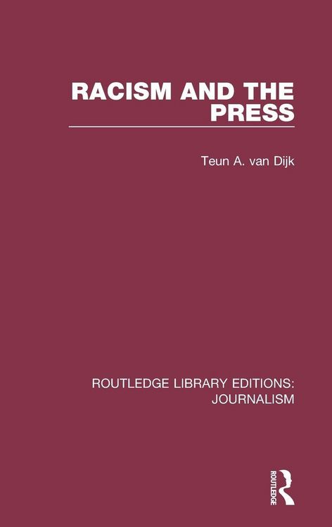 Produktbild: Racism and the Press