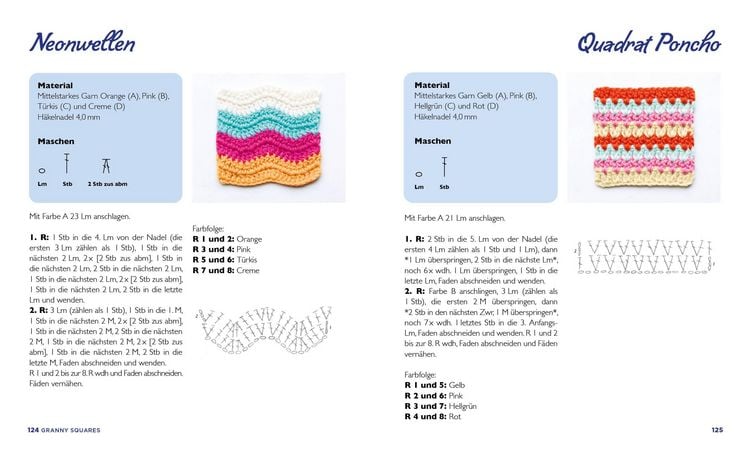 Produktbild: Musterbibel Granny Squares: Blumenzauber