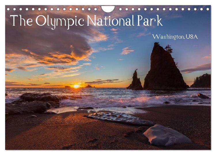 Produktbild: The Olympic National Park - Washington USA (Wandkalender 2026 DIN A4 quer), CALVENDO Monatskalender