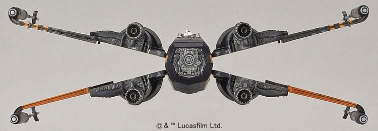 Produktbild: Modellbau BANDAI Poe's X-Wing Fighter