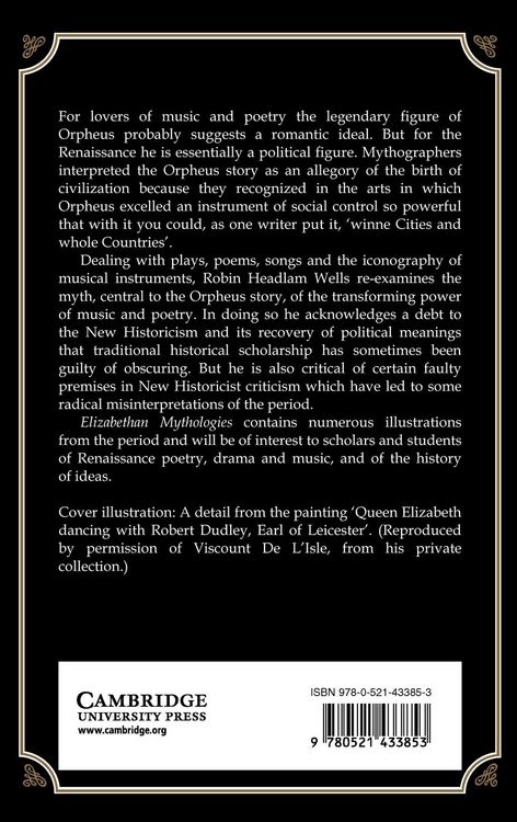 Produktbild: Elizabethan Mythologies
