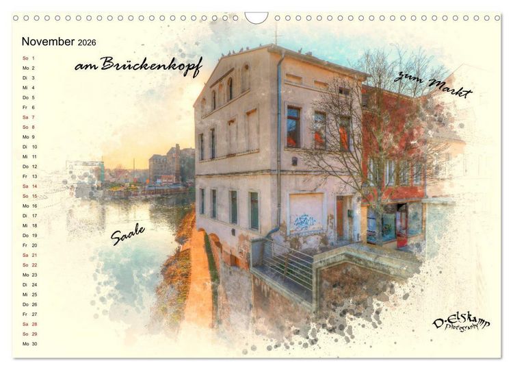Produktbild: Bernburg meine Stadt (Wandkalender 2026 DIN A3 quer), CALVENDO Monatskalender