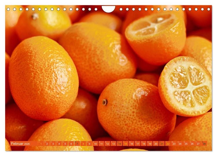 Produktbild: ORANGE - Gem&uuml;se und Obst -Vitaminreich (Wandkalender 2026 DIN A4 quer), CALVENDO Monatskalender