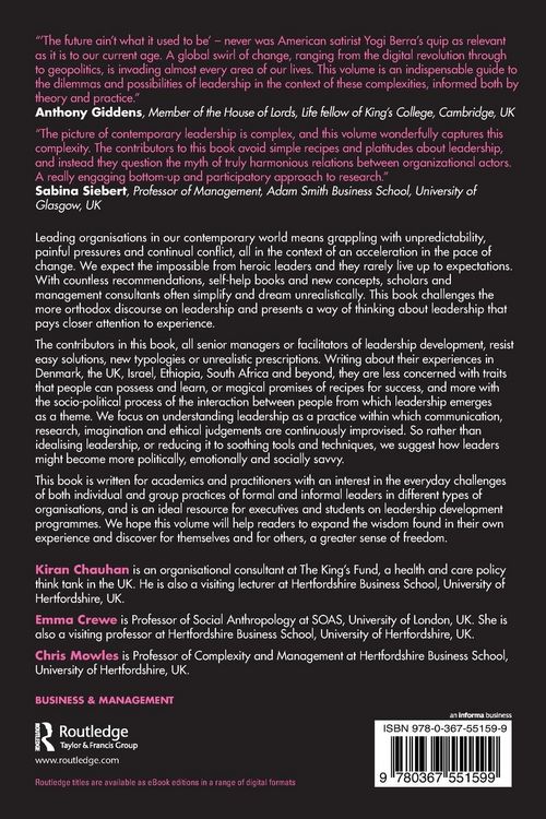 Produktbild: Complexity and Leadership