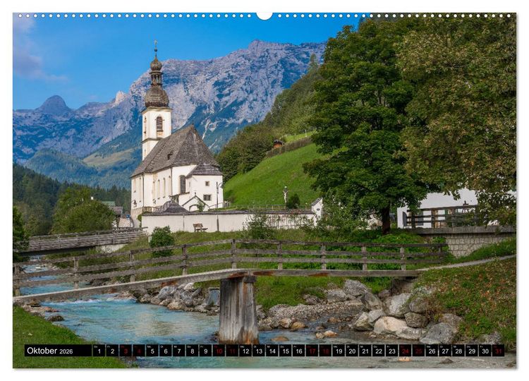 Produktbild: Alpengl&uuml;ck - Nationalpark Berchtesgaden (Wandkalender 2026 DIN A2 quer), CALVENDO Monatskalender