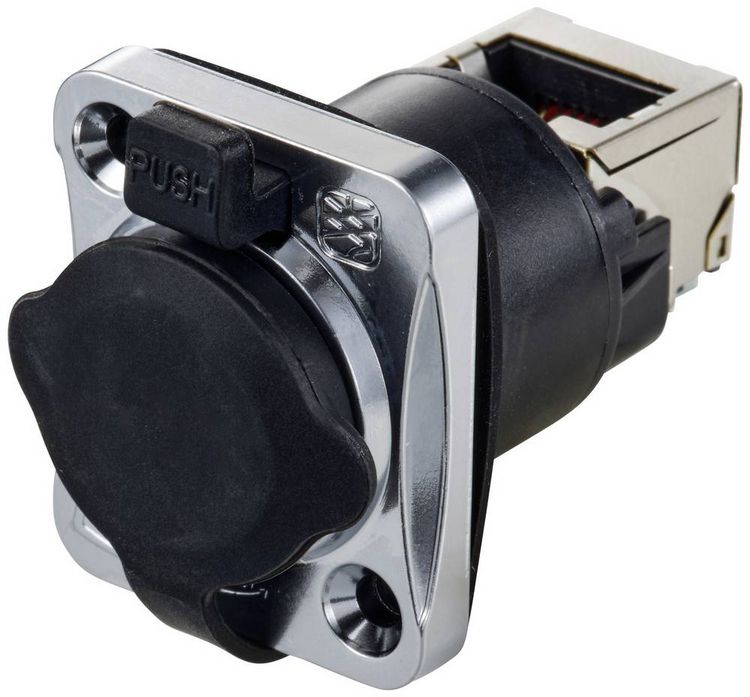 Produktbild: TRU COMPONENTS Einbaubuchse, gewinkelt TC-12770432 Einf&uuml;hrhilfe f&uuml;r RJ45 1St.