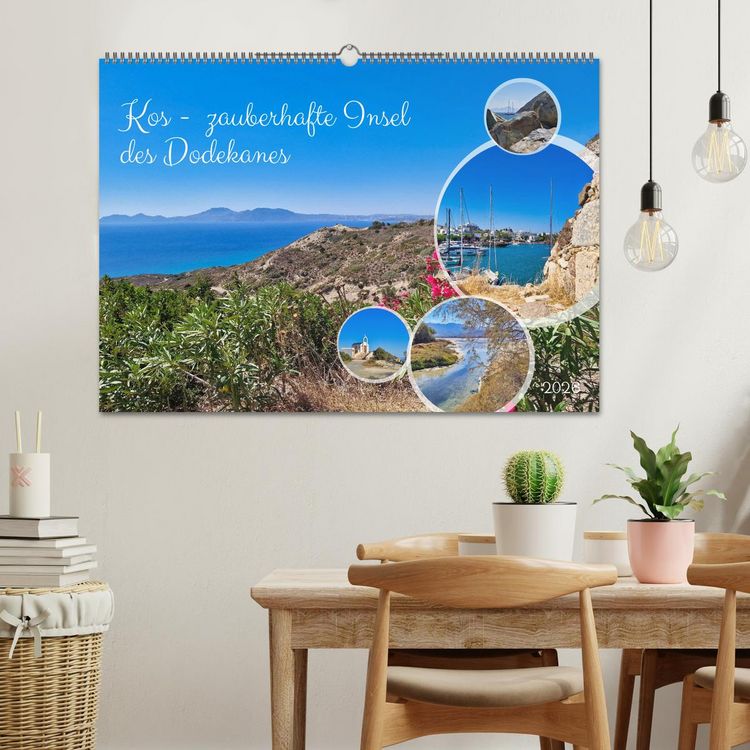 Produktbild: Kos - zauberhafte Insel des Dodekanes (Wandkalender 2026 DIN A2 quer), CALVENDO Monatskalender