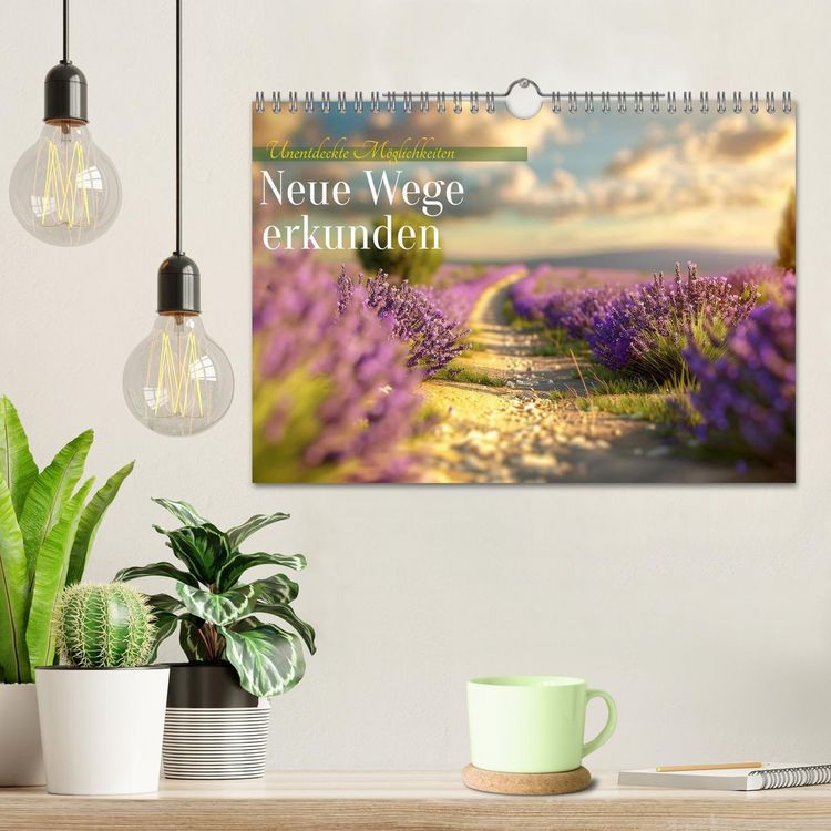 Produktbild: Neue Wege erkunden (Wandkalender 2026 DIN A4 quer), CALVENDO Monatskalender