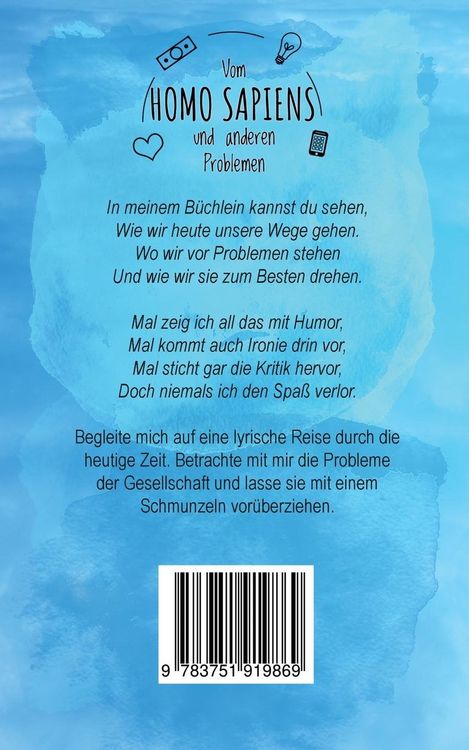 Produktbild: Vom Homo Sapiens und anderen Problemen