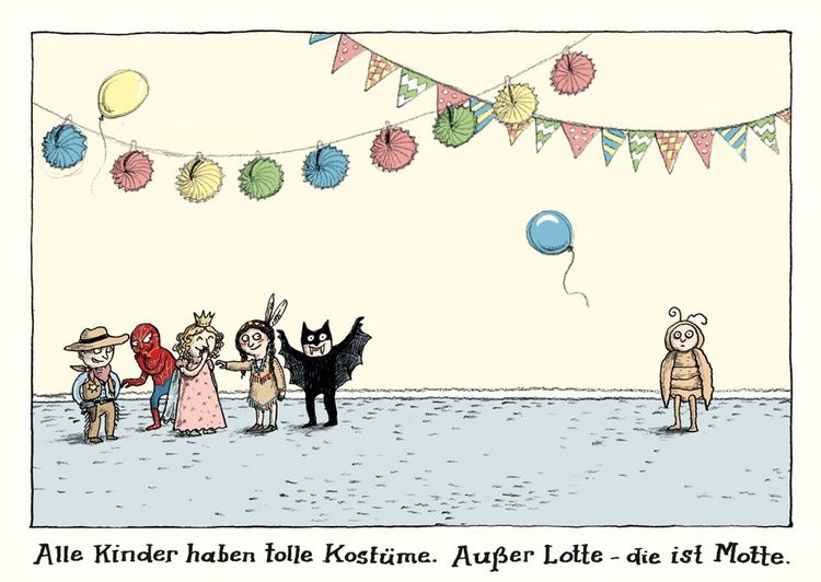 Produktbild: Alle Kinder-Postkartenset Motiv "Lotte"