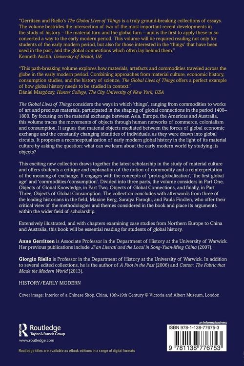 Produktbild: The Global Lives of Things