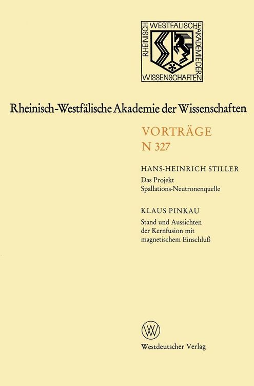 Produktbild: Rheinisch-Westf&auml;lische Akademie der Wissenschaften