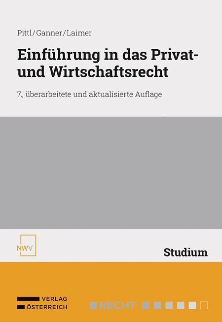 Produktbild: Einf&uuml;hrung in das Privat- und Wirtschaftsrecht