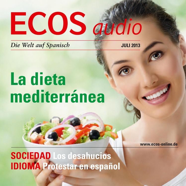 Produktbild: Spanisch lernen Audio - Mediterrane Kost